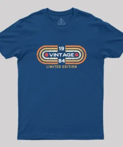 Alternative view of Vintage 1984 Geek T-Shirt