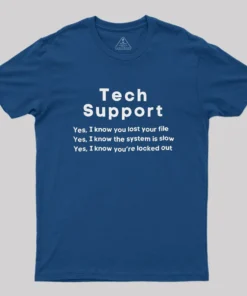 Alternative view of Technology Support Geek T-Shirt