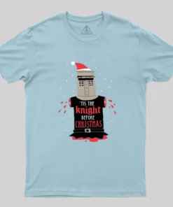 Alternative view of Christmas Knight T-Shirt