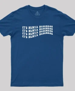 Alternative view of Its Nunya Business Geek T-Shirt
