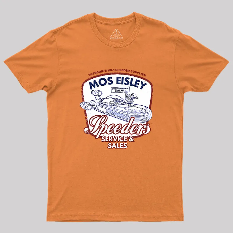 Mos Eisley Speeders Geek T-Shirt - Image 6
