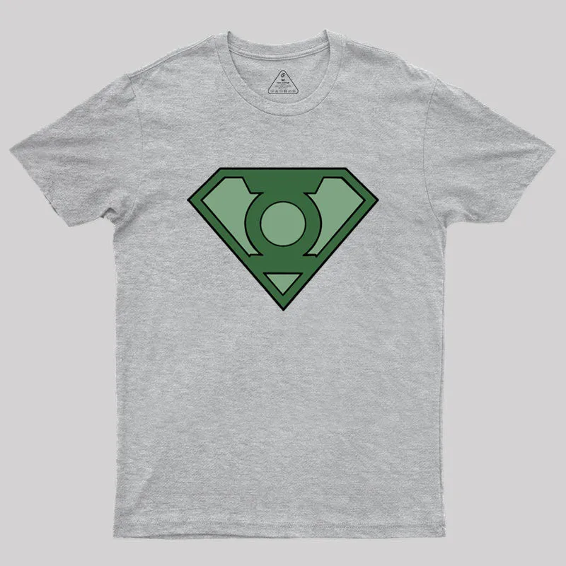 super green lantern Geek T-Shirt - Image 5