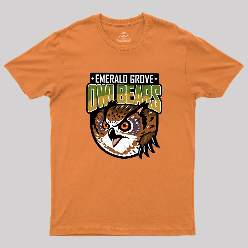 Emerald Grove Owlbears Geek T-Shirt - Image 7