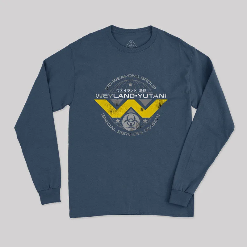 Weyland Yutani Scifi Geek Long Sleeve T-Shirt - Image 2