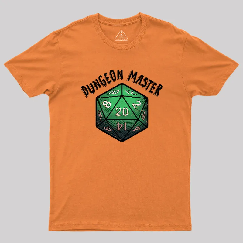 Magic Dice Green Geek T-Shirt - Image 5