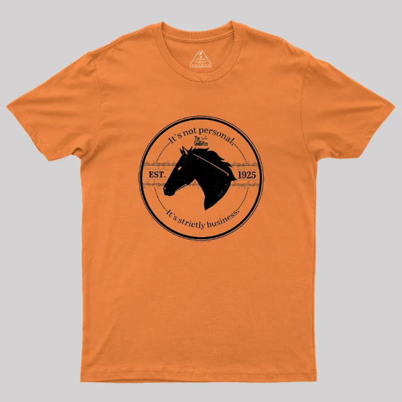 It's Strictly Business Geek T-Shirt - Image 3