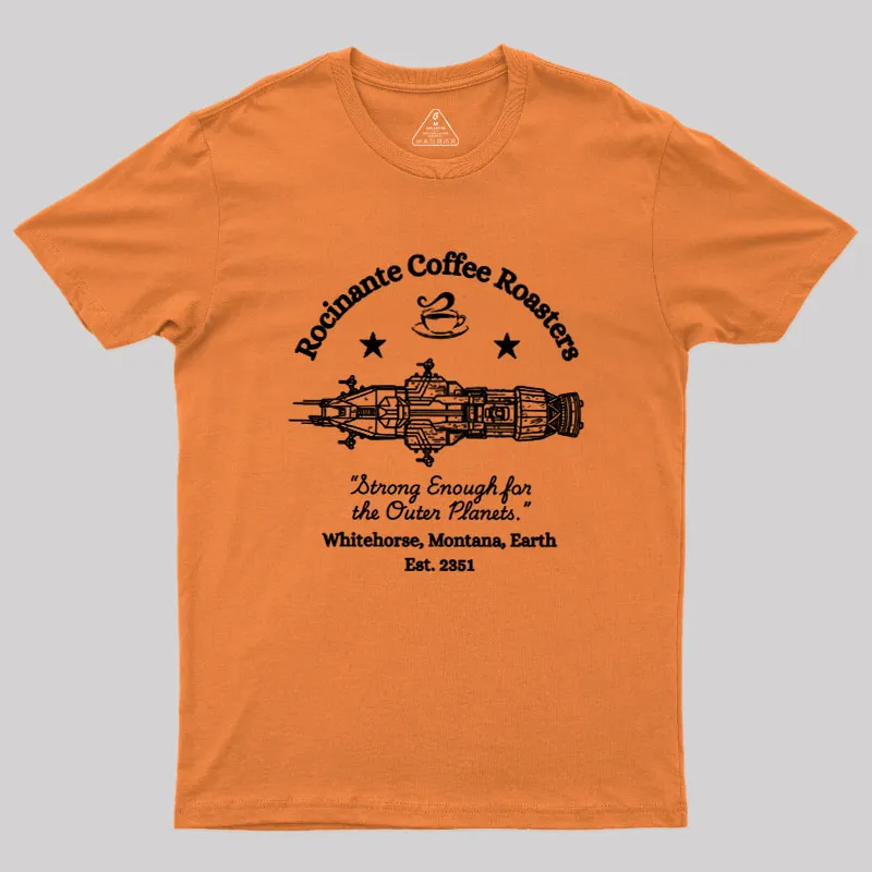 Rocinante Coffee Roasters Geek T-Shirt - Image 7