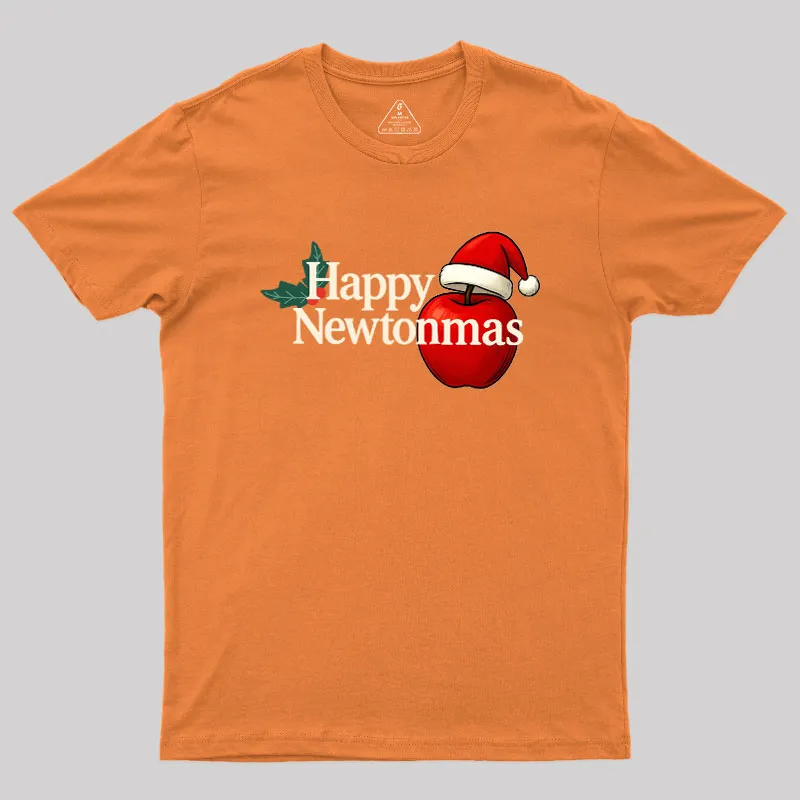 Happy Newtonmas Geek T-Shirt - Image 7