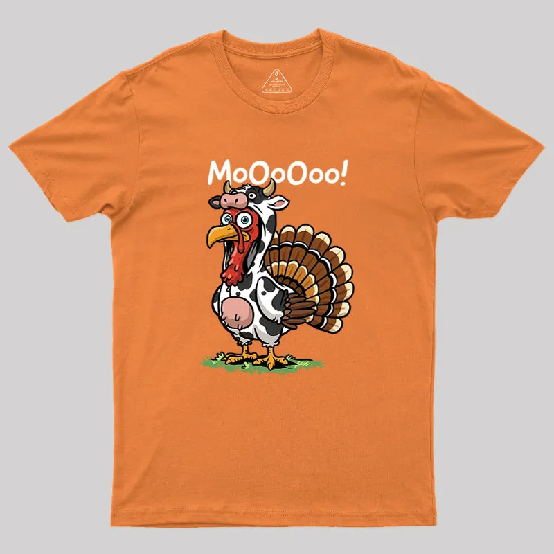Turkey Moo Geek T-Shirt - Image 7