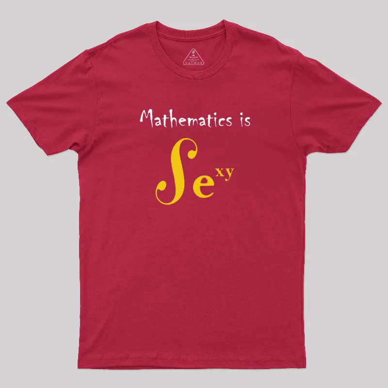 Mathematics is Sexy T-Shirt - Image 5