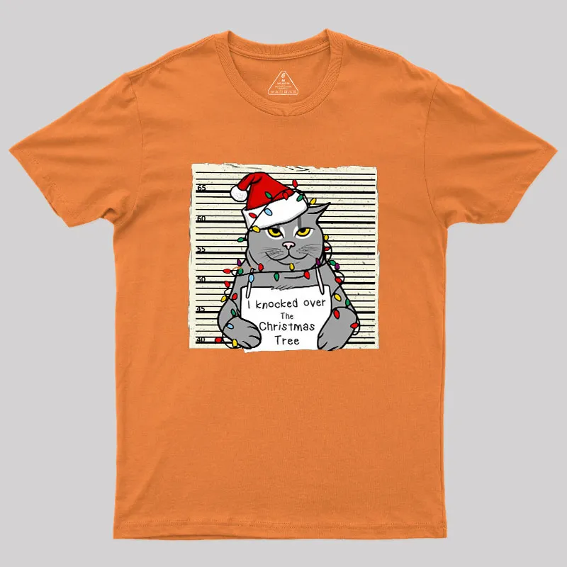 Christmas Cat Geek T-Shirt - Image 7