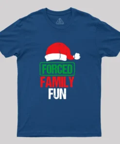Alternative view of Forced Family Fun Geek T-Shirt