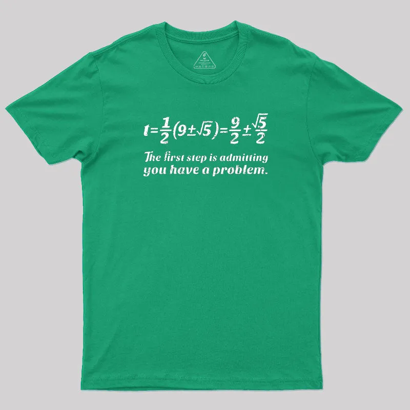 First Step Maths Problem T-Shirt - Image 10