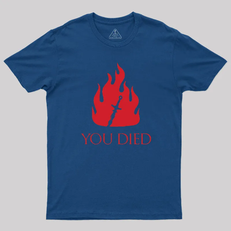You Died T-Shirt - Image 2