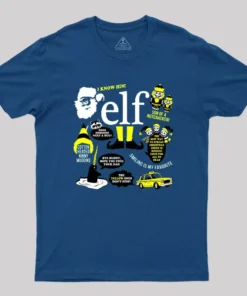 Alternative view of Buddy the Elf Quotes Geek T-Shirt