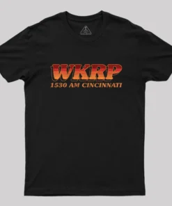 WKRP 1530 CINCINNATI Geek T-Shirt