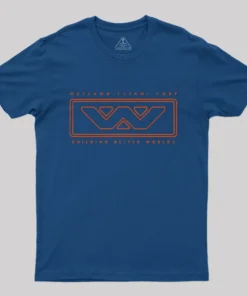 Alternative view of Weyland-Yutani Corp v2 T-Shirt