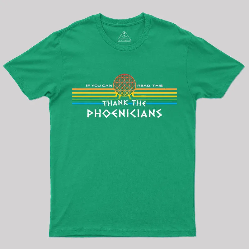 Thank the Phoenicians T-Shirt - Image 7
