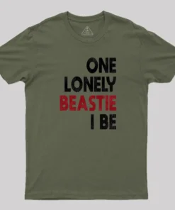 Alternative view of One Lonely Beastie I Be T-Shirt