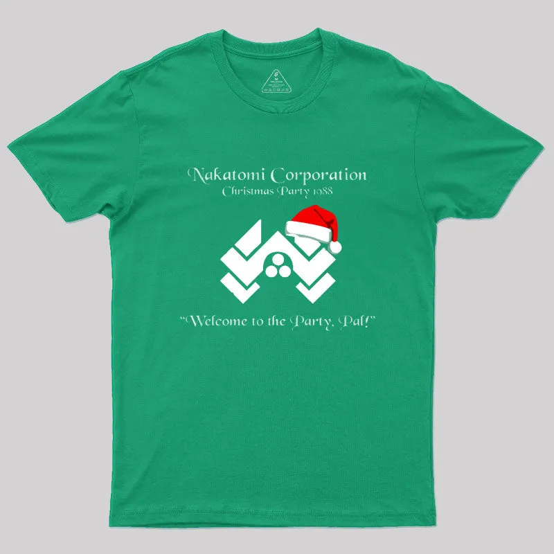 Nakatomi Corporation Christmas Party T-Shirt - Image 7