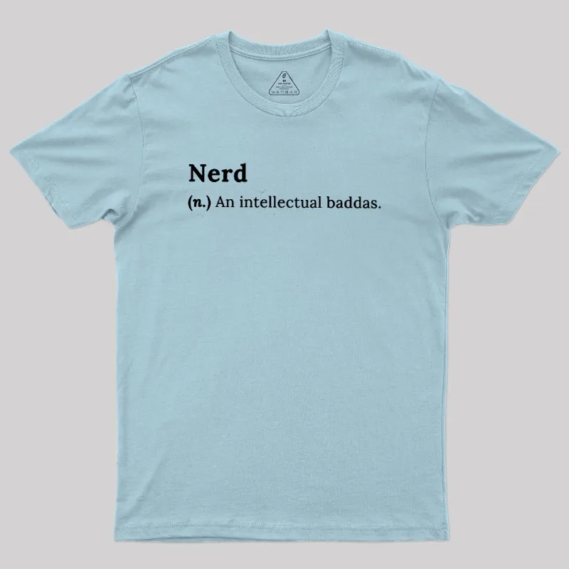Nerd Definition Geek T-Shirt - Image 9