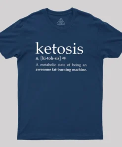 Alternative view of Keto Definition Geek T-Shirt