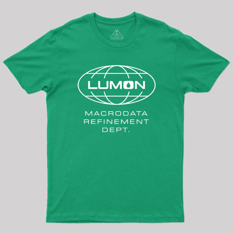 Lumon Macrodata Refinement Dept Geek T-Shirt - Image 9