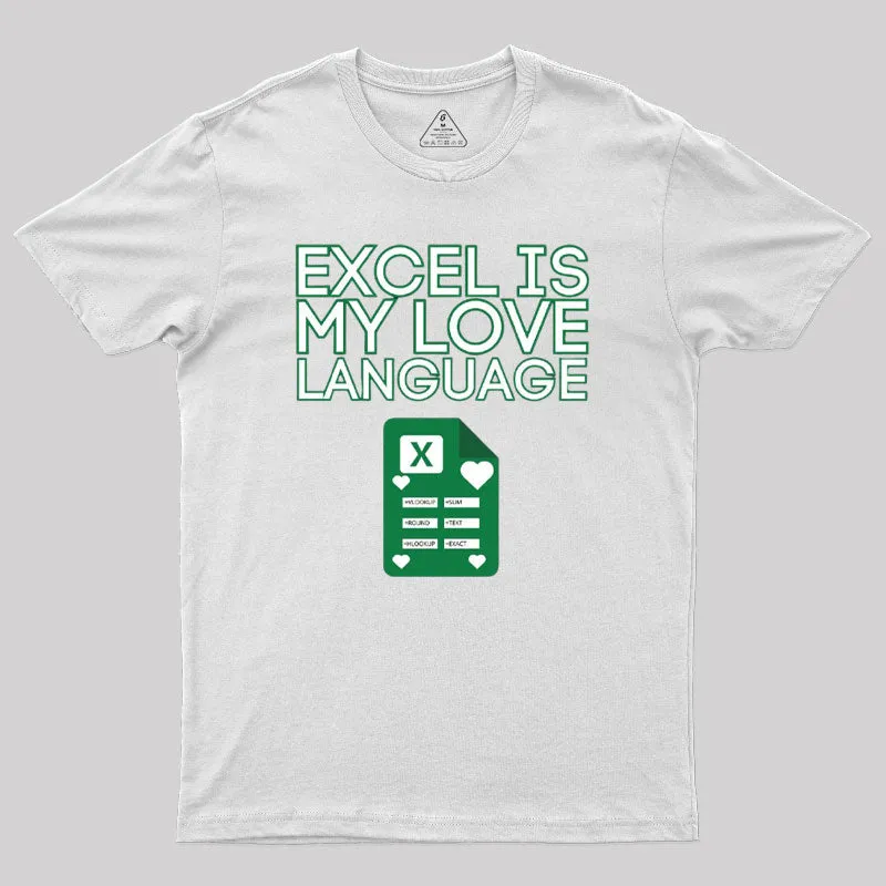 Excel Enthusiast Geek T-Shirt - Image 11