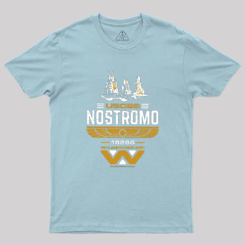Nostromo Geek T-Shirt - Image 8