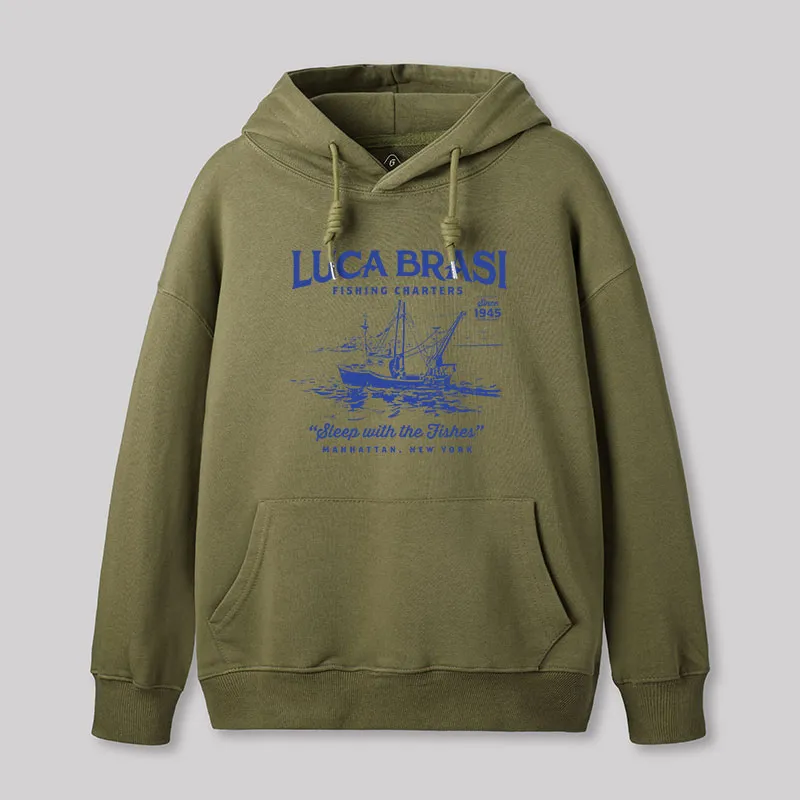 Luca Brasi Fishing Charters Hoodie - Image 4