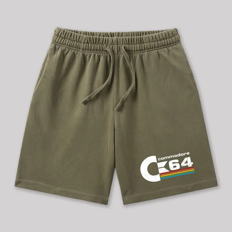 Commodore 64 Geeky Washed Shorts - Image 3