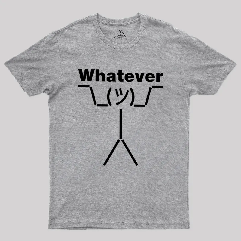 Whatever Geek T-Shirt - Image 4