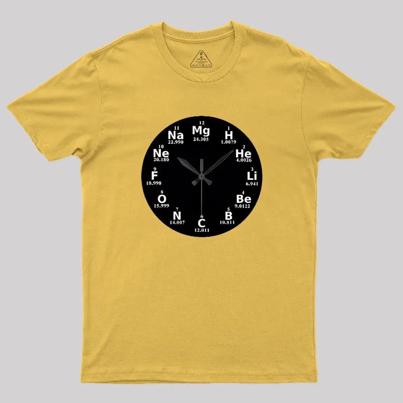 Periodic Table Science Elements Geek T-Shirt - Image 7