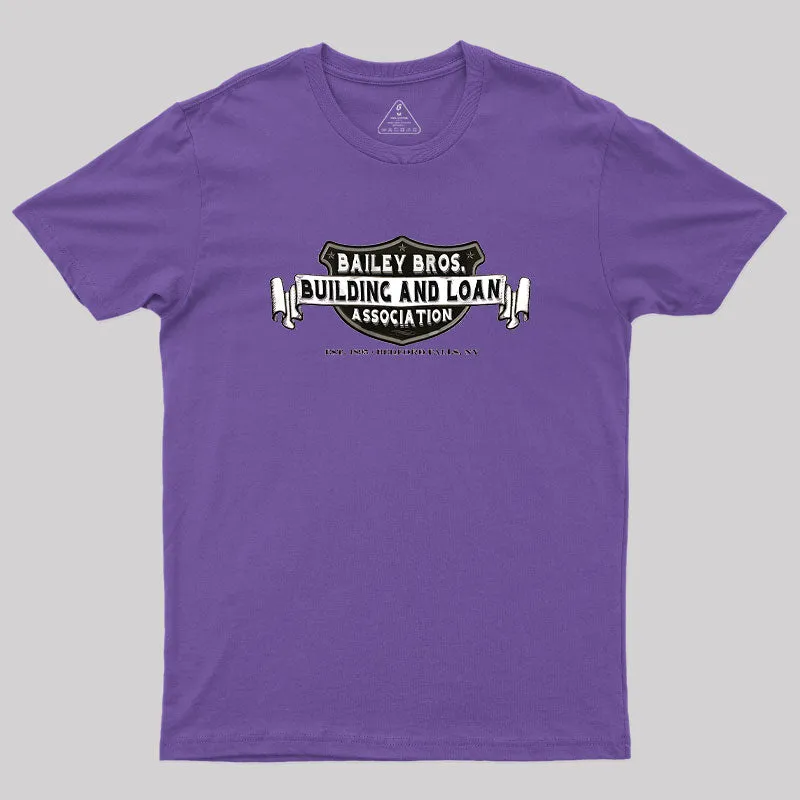Bailey Bros. Building & Loan Geek T-Shirt - Image 5