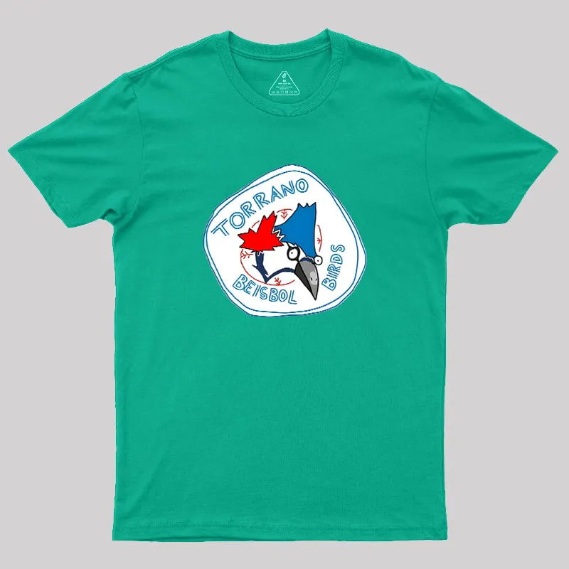 Beisbol Birds Geek T-Shirt - Image 9