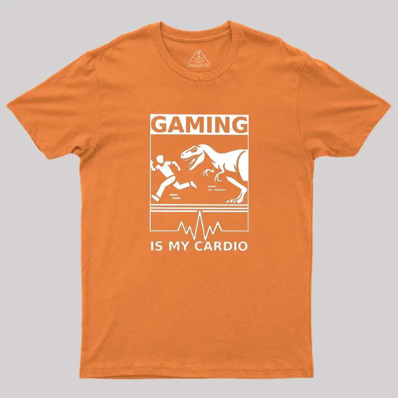 Gaming is My Cardio Geek T-Shirt - Image 7