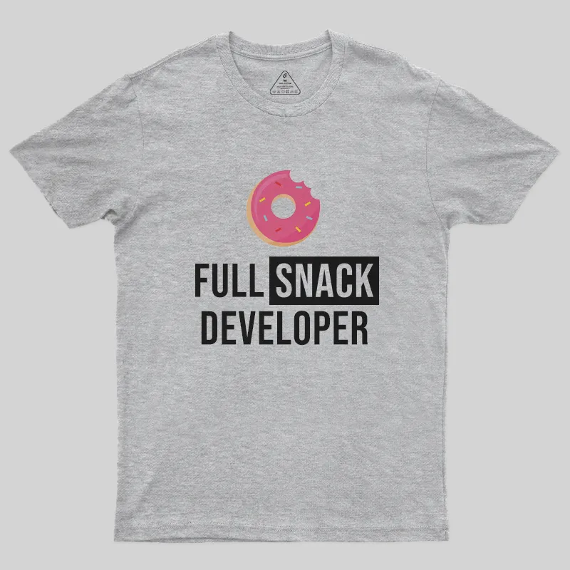 Full Snack Developer T-Shirt - Image 11