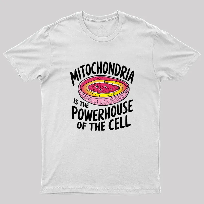 Biologist Humor Mitochondria Geek T-Shirt - Image 11