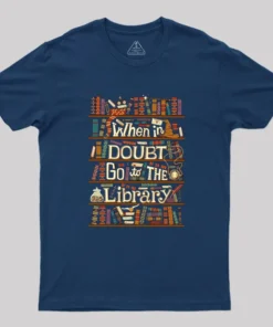 Alternative view of Go To The Library Geek T-Shirt