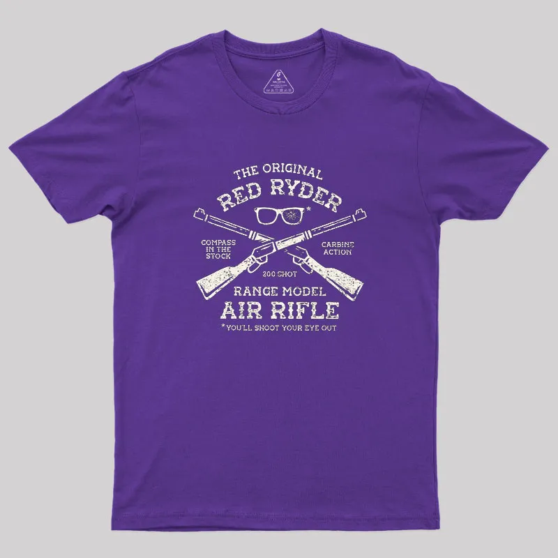 Red Ryder Air Rifle Geek T-Shirt - Image 5