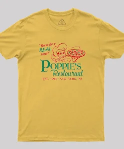 Poppie's Restaurant Geek T-Shirt