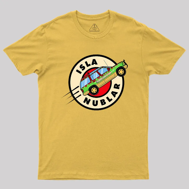 Jurassic Express Geek T-Shirt - Image 8