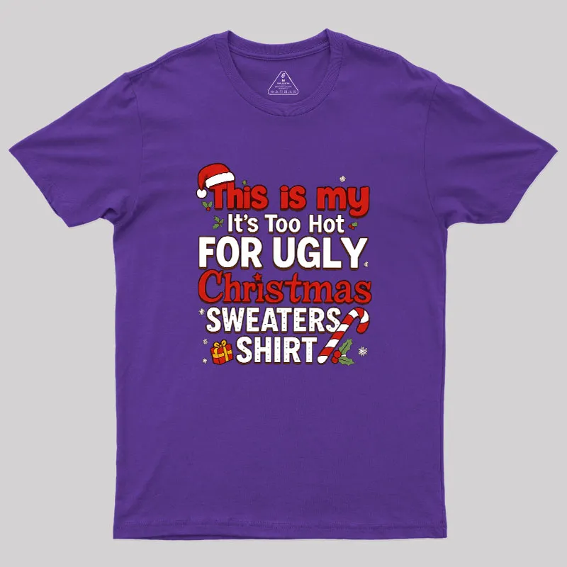 Christmas-Humor Geek T-Shirt - Image 7