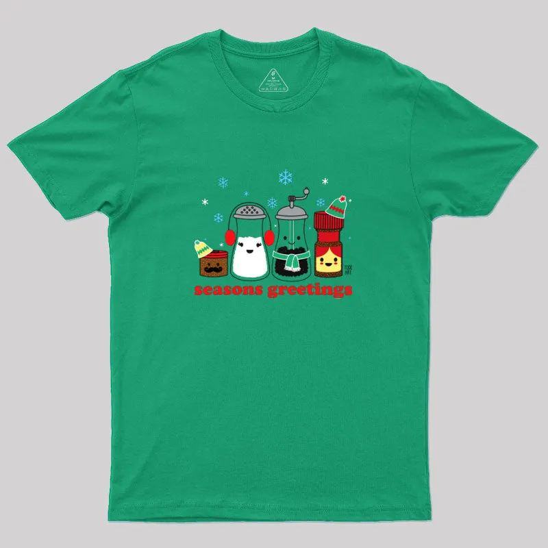 Seasons Greetings Geek T-Shirt