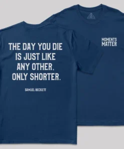 Alternative view of Final Moments Front and Back Printed Geek T-Shirt