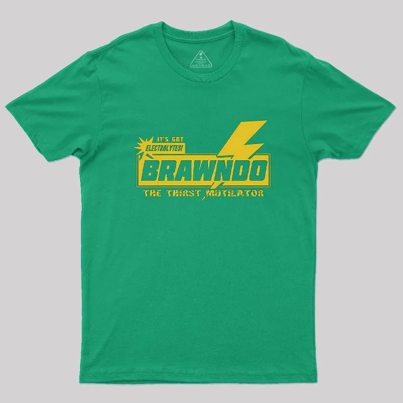 Brawndo Geek T-Shirt - Image 6