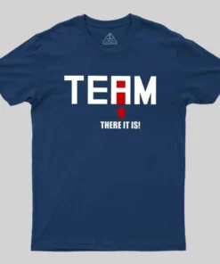 Alternative view of There Is No I In Team Geek T-Shirt