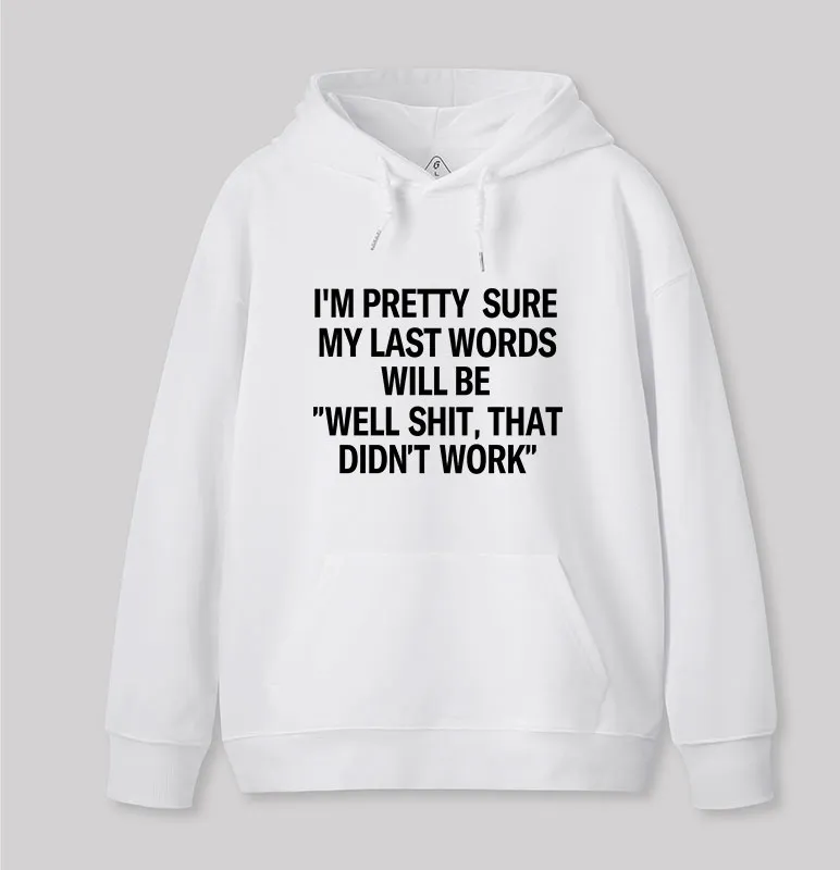 My Last Word Geek Hoodie - Image 5