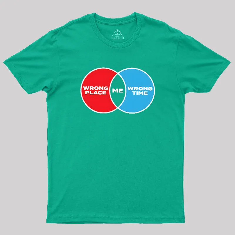 Where When Diagram Geek T-Shirt - Image 8