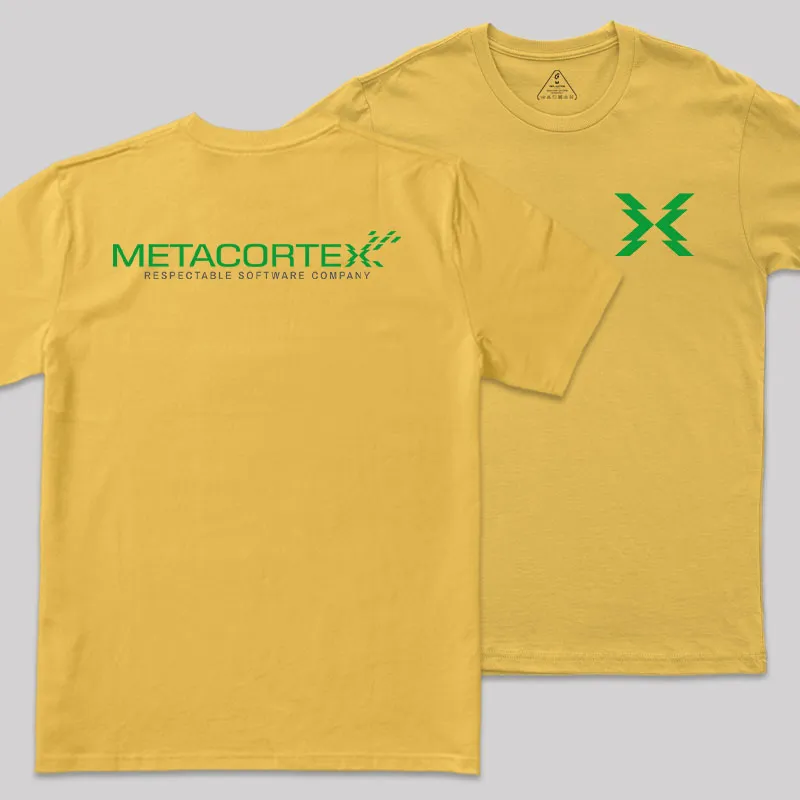 Metacortex Future Front and Back Printed Geek T-Shirt - Image 8
